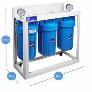 Aquafilter Stacja Uzdatniania Wody AQUAFILTER BIGBLUE HHBB10B Filtr na Cały Dom 10" 6