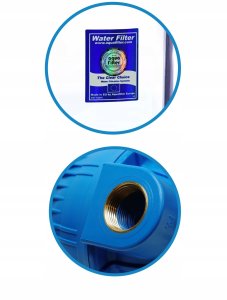 Aquafilter Filtr wody narurowy 3 STOPNIOWY na Cały Dom 1'' Potrójny Filtr Wodny 1 CAL 4