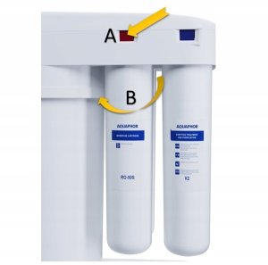 Aquaphor Wkład Węglowy K2 AQUAPHOR MORION Osmoza Blok Filtr Wody Smak Zapach 3 mikro 15