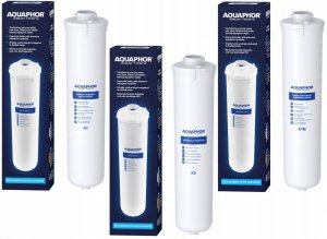 Aquaphor Komplet Filtrów AQUAPHOR MORION Wkłady Wymienne do Odwróconej Osmozy 101-S 13