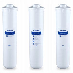 Aquaphor Komplet Filtrów AQUAPHOR MORION Wkłady Wymienne do Odwróconej Osmozy 101-S 9