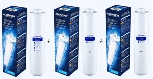 Aquaphor Komplet Filtrów AQUAPHOR MORION Wkłady Wymienne do Odwróconej Osmozy 101-S 10