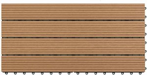 vidaXL vidaXL Płytka Tarasowa 6 pcs Brązowy 60 x 30 cm 5