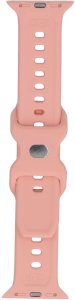 GlacierX Pasek do smartwatcha GlacierX Silicone Ribbed Peachy Pink do Apple Watch 38/40/41mm Brzoskwiniowy Róż 2