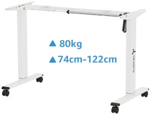 Biurko Triadyn Biurko WorkBase 1407 Elektryczna Regulacja Wysokości Uchwyty 140x70cm Dąb Jasny 5