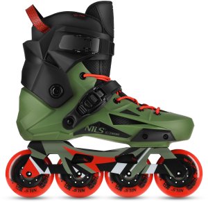 Nils Extreme NA1601 ŁYŻWOROLKI SLALOMOWE SLAYD ZIELONE ROZM. 36 NILS EXTREME 4