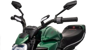 Lean Cars Pojazd Motor Ducati Diavel x Bentley Zielony 13