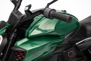 Lean Cars Pojazd Motor Ducati Diavel x Bentley Zielony 17