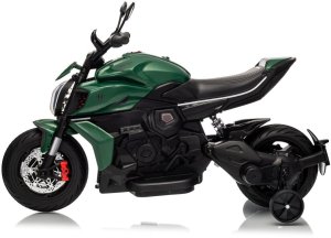 Lean Cars Pojazd Motor Ducati Diavel x Bentley Zielony 2