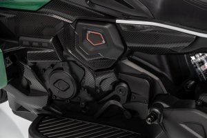 Lean Cars Pojazd Motor Ducati Diavel x Bentley Zielony 21