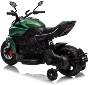 Lean Cars Pojazd Motor Ducati Diavel x Bentley Zielony 3
