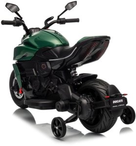 Lean Cars Pojazd Motor Ducati Diavel x Bentley Zielony 4