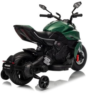 Lean Cars Pojazd Motor Ducati Diavel x Bentley Zielony 6
