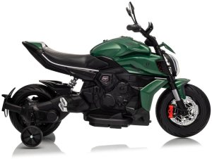 Lean Cars Pojazd Motor Ducati Diavel x Bentley Zielony 7