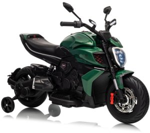Lean Cars Pojazd Motor Ducati Diavel x Bentley Zielony 8