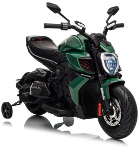 Lean Cars Pojazd Motor Ducati Diavel x Bentley Zielony 9