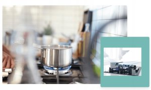 Płyta grzewcza Beko Płyta gazowa Beko HIAW64225SB 60 cm Zabudowa 7800 W Żeliwne ruszty Wok 3