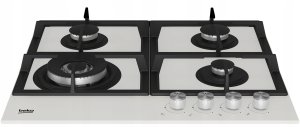 Płyta grzewcza Beko Płyta gazowa Beko HILW 64225 SW palnik WOK 60 cm 5