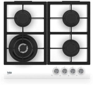 Płyta grzewcza Beko Płyta gazowa Beko HILW 64225 SW palnik WOK 60 cm 10
