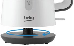 Czajnik Beko Zestaw Beko Czajnik elektryczny WKM 7322 I + Toster TAM 7321 I 950W Inox 7