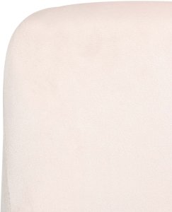 Krzesło biurowe Beliani Krzesło obrotowe ALTONA Welur Złamana biel 11