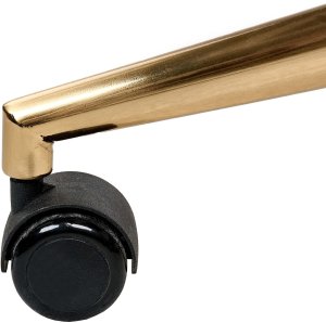 Krzesło biurowe Beliani Krzesło obrotowe ALTONA Welur Złamana biel 10