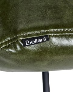 Krzesło biurowe Beliani Krzesło obrotowe Obrotowy CANDOR Ciemnozielony 9