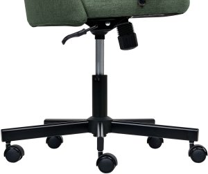 Krzesło biurowe Beliani Krzesło biurowe Obrotowy CAROGA Ciemnozielony 10