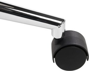 Krzesło biurowe Beliani Fotel biurowy jasne drewno z białym PALATKA 11