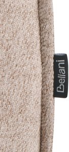 Krzesło biurowe Beliani Krzesło obrotowe BELMAR Beżowoszary 10