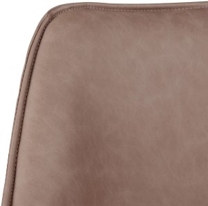 Krzesło biurowe Beliani Krzesło biurowe regulowane jasnobrązowe NEWDALE 5