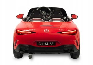 Toyz POJAZD NA AKUMULATOR MERCEDES SL63 RED 5