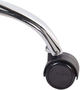 Krzesło biurowe Beliani Krzesło biurowe ze sztucznej skóry beżowe VALETTA 8