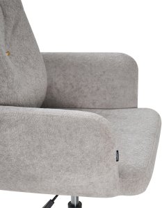 Krzesło biurowe Beliani Krzesło obrotowe ALPINE Szary 7