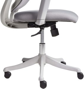 Krzesło biurowe Beliani Fotel biurowy Obrotowy PARTNER Szary 11