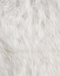 Krzesło biurowe Beliani Krzesło biurowe regulowane sztuczne futro białe MARGATE 10