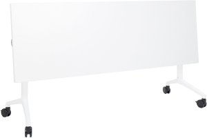 Biurko Beliani Cavi Białe 180 cm x 60 cm 5