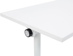 Biurko Beliani Cavi Białe 180 cm x 60 cm 6