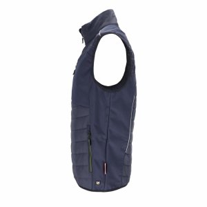 Reis LH-SHELLTER - Pikowany bezrękawnik ochronny ocieplany SHELLTER, męski - beżowy 2XL 7