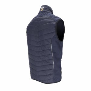 Reis LH-SHELLTER - Pikowany bezrękawnik ochronny ocieplany SHELLTER, męski - beżowy 2XL 10