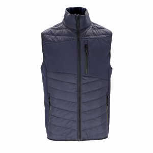 Reis LH-SHELLTER - Pikowany bezrękawnik ochronny ocieplany SHELLTER, męski - granatowy 3XL 5