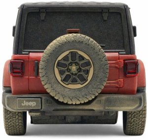 Rastar Auto JEEP Wrangler Rubicon-Muddy Zdalnie Sterowane RC Czerwone Rastar 1:24 Rastar 5