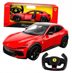 Rastar Auto Ferrari Purosangue Samochód Zdalnie Sterowany RC Rastar Czerwone 1:14 2