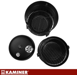 Kaminer Grill ogrodowy z pokryw 44x80x42cm Kaminer 12