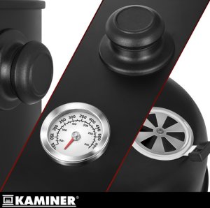 Kaminer Grill ogrodowy z pokryw 44x80x42cm Kaminer 16