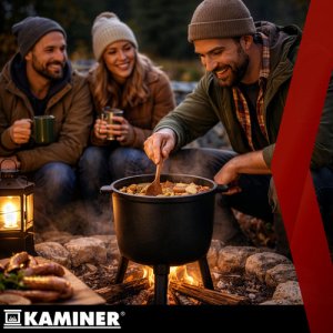 Kaminer Kocioek eliwny emaliowany 8l Kaminer 17