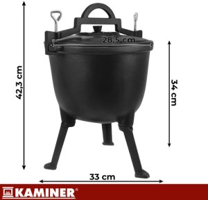 Kaminer Kocioek eliwny emaliowany 8l Kaminer 5