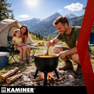 Kaminer Kocioek eliwny emaliowany 10l Kaminer 20