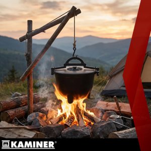 Kaminer Kocioek eliwny emaliowany 10l Kaminer 23