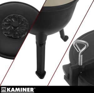 Kaminer Kocioek eliwny emaliowany 10l Kaminer 24